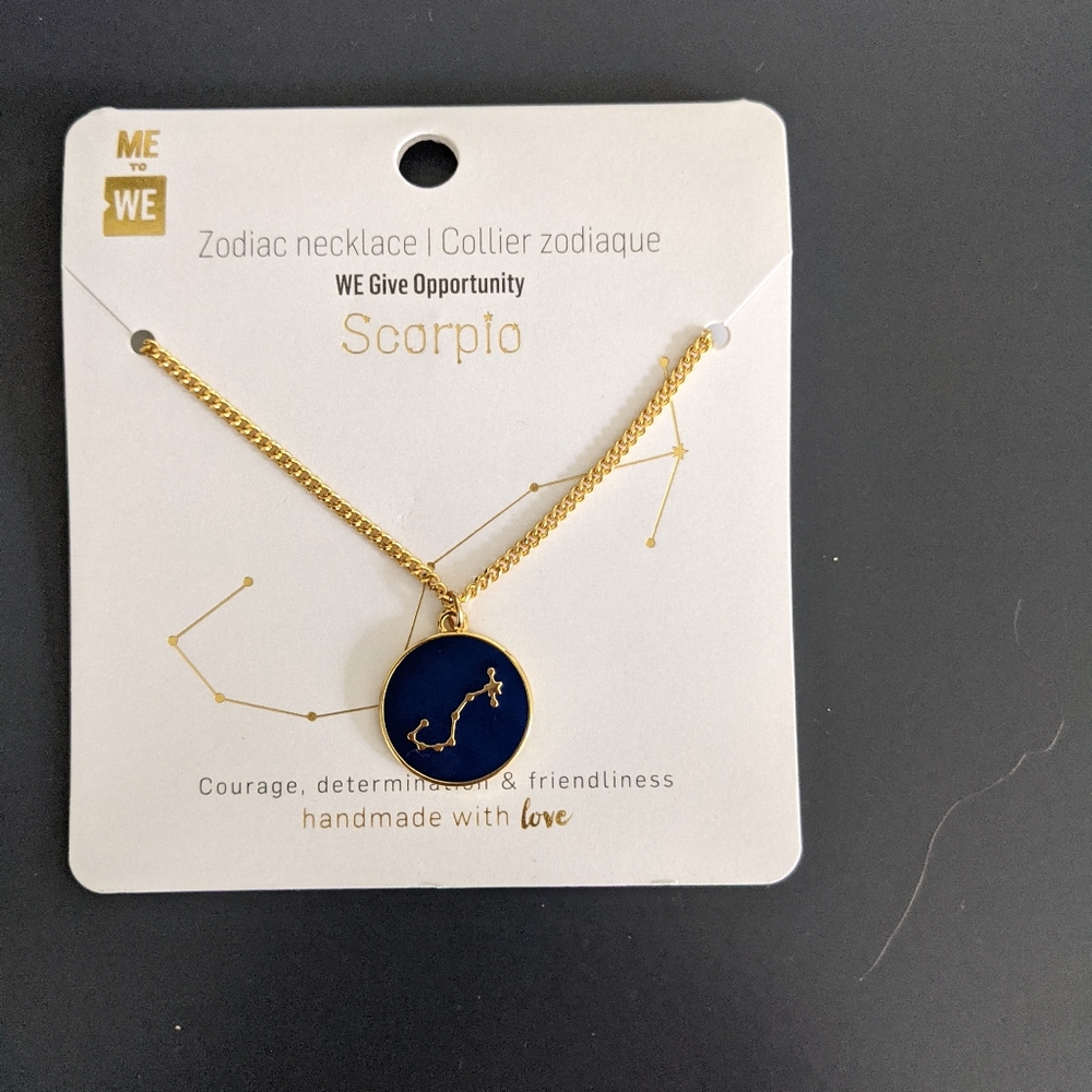 Me to We zodiac necklace